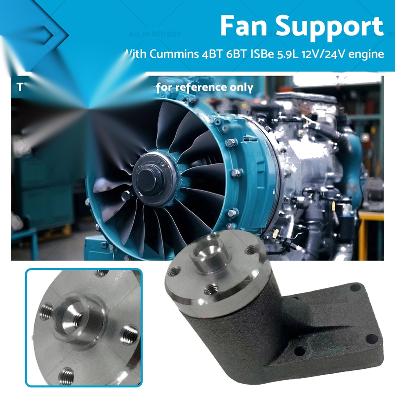 Cummins 4BT 6BT ISBe 5.9L Engine Fan Support (1998-2023)