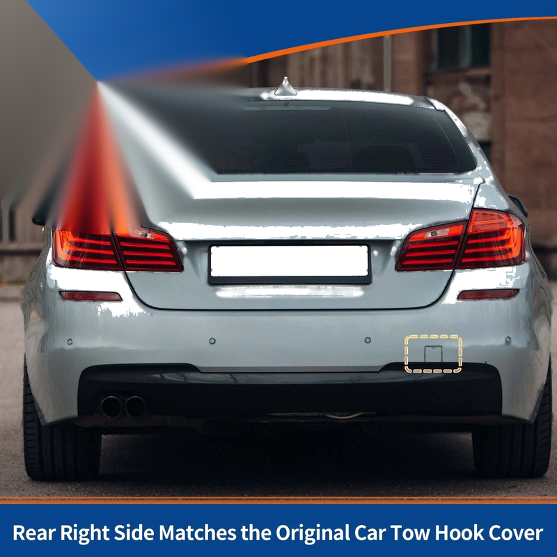 BMW 5 Series F10 Deep Sea Blue Tow Hook Cover