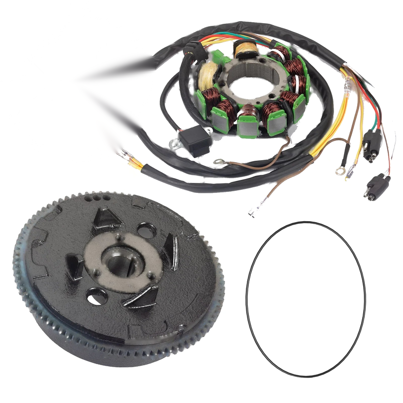 Polaris Magnum / Scrambler / Ranger 500 Stator & Flywheel Assy (1996-2000)