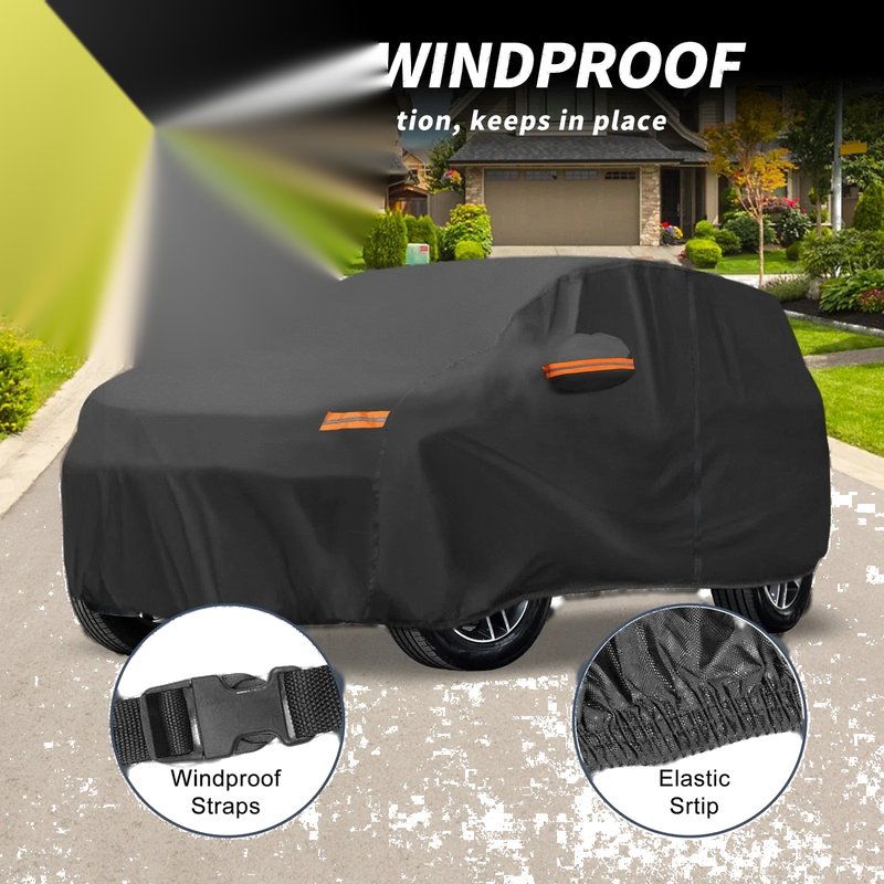 Acura MDX Driver Door Zipper Car Cover Waterproof Aluminum Film
