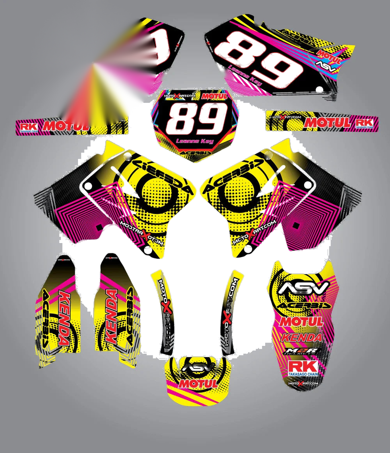 Suzuki RM 125 / 250 Custom Graphic Kit (2001-2015)