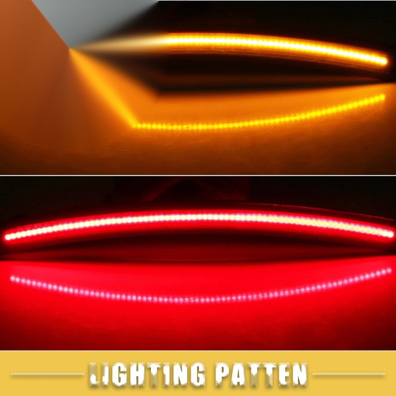 Chevrolet LED Side Marker Lights 2 x Amber Red