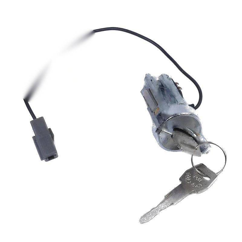 Ignition Lock Cylinder Chrome with Key Ford Ranger Bronco II (1983–1990)