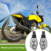 Motorcycle FootPegs 5.1" Rear Footrest Foot Pedal
