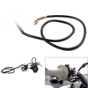 Motorcycle Horn Turn Signal Fog Light Headlight BLK Handlebar Switch Button