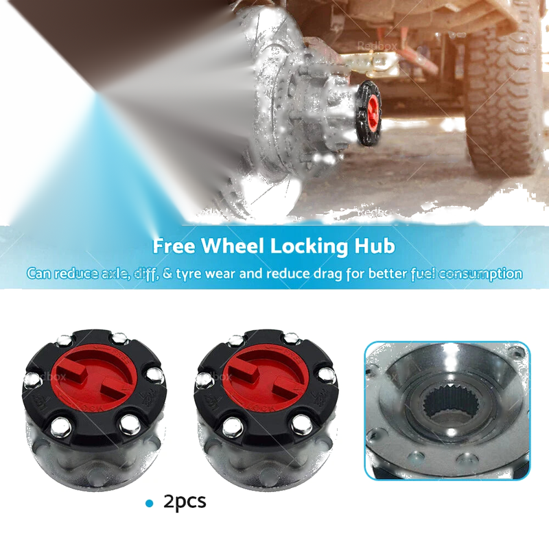 Toyota Hilux KZN165 LN167 LN172 Free Wheel Locking Hubs (1997-2005)