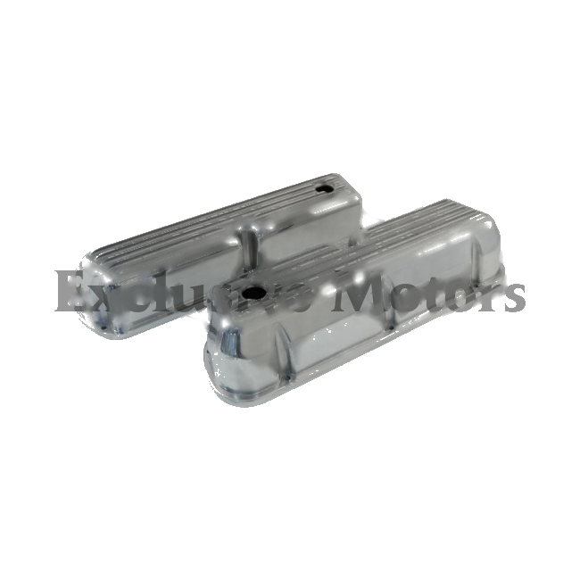 SB Ford Windsor 289 / 302 Finned Aluminum Valve Covers Tall (1962-1995)