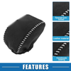 Toyota RAV4 (2019-2022) Black Gray Stitches Auto Gear Shifting Knob Cover