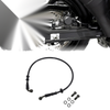 Motorcycle 60 cm Motorcycle Brake Clutch Oil Hose Nylon PU Stainless Steel Wire Braid