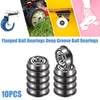 10pcs 6x17x6mm Double Metal Shield Single Row Deep Groove Ball Bearings