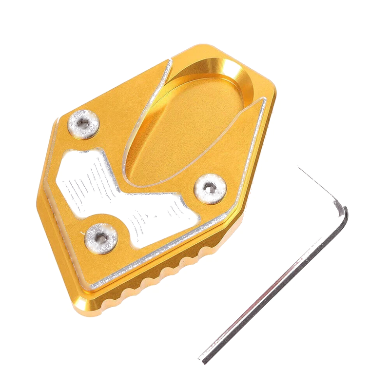 Suzuki GSX250R (2017-2018) Gold Aluminum Kickstand Side Stand Pad