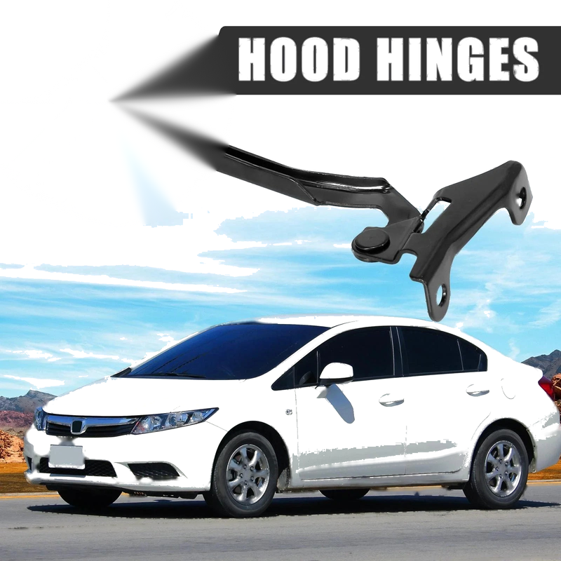 Honda Civic Hood Hinges 2 x Left Right Side (2012-2015)