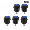 Multiple Makes & Models ON/OFF LED Round-Blue Light Rocker-Switch