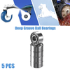Cars 5 x 3x9x4mm Double Shield Single Row Car Deep Groove Ball Bearings
