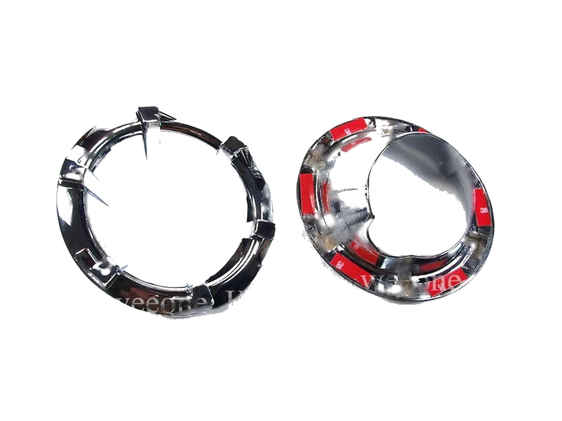 Isuzu D-Max Fog Light Covers (2007-2011)