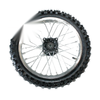 PIT PRO Dirt Bike 15mm Silver Axle Front Wheel Rim Tire