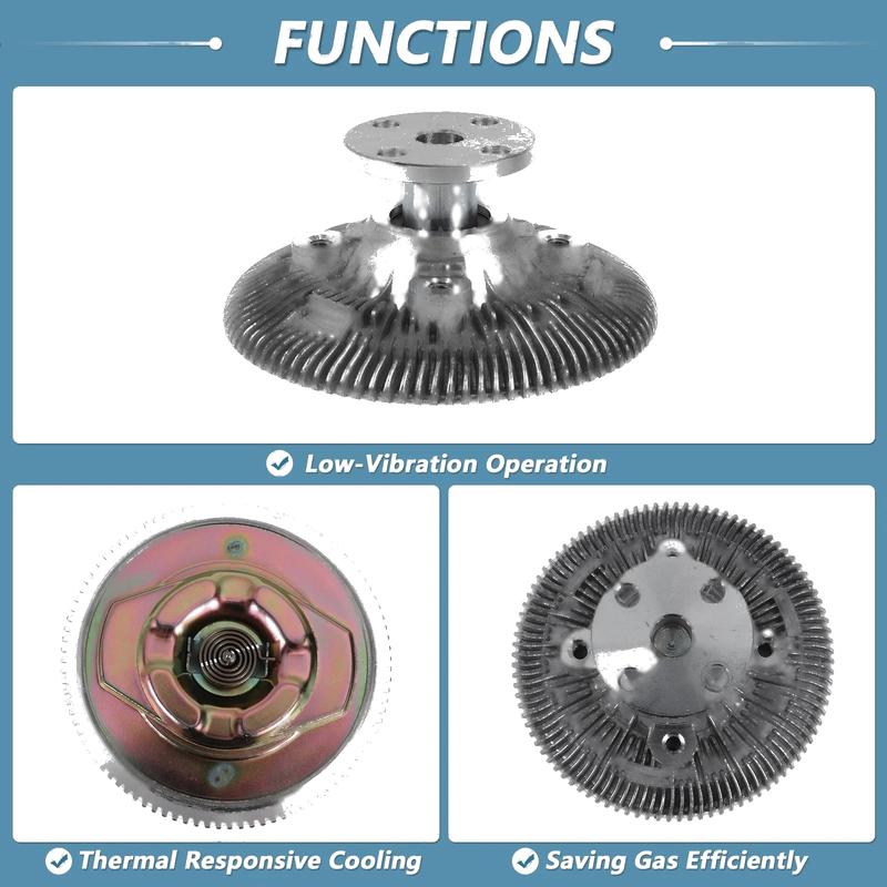 Jeep Cherokee 4.0L Engine Cooling Fan Clutch (1987-2001)