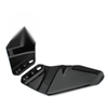 Kawasaki Honda BMW Black Winglet Aerodynamic ABS Spoiler Kit