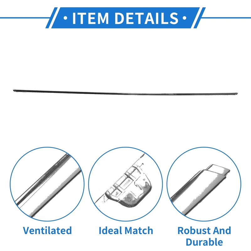 Mercedes-Benz W204 Rear Lower Bumper Grille Trim (2011-2013)