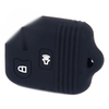 Ford F-150, Mercury, Lincoln, Mazda Black 3 Button Silicone Key Cover Case