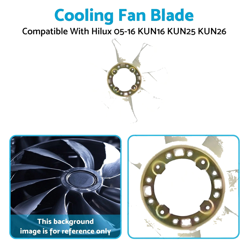 Toyota Hilux 7-Blade Cooling Fan (2005-2016)