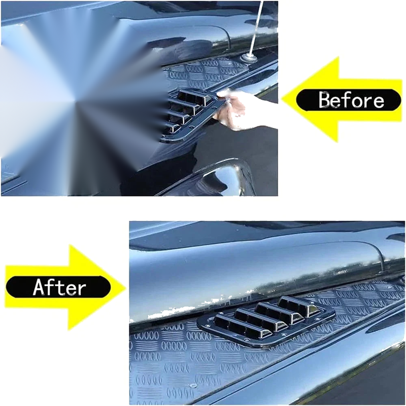 Land Rover Defender 90 110 130 Front Hood Vent Trim Cover (2004-2019)