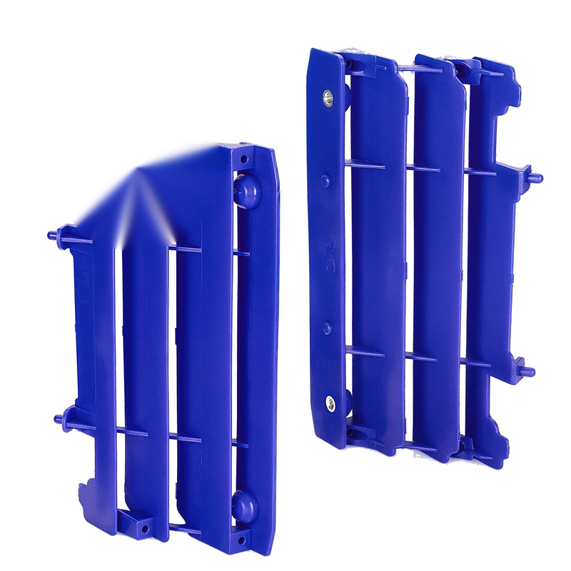 Yamaha YZ125 YZ250 Radiator Guards Grill Blue 2 x (2006–2021)