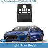 Toyota Alphard Vellfire Front Row Light Trim Bezel (2023-2025)