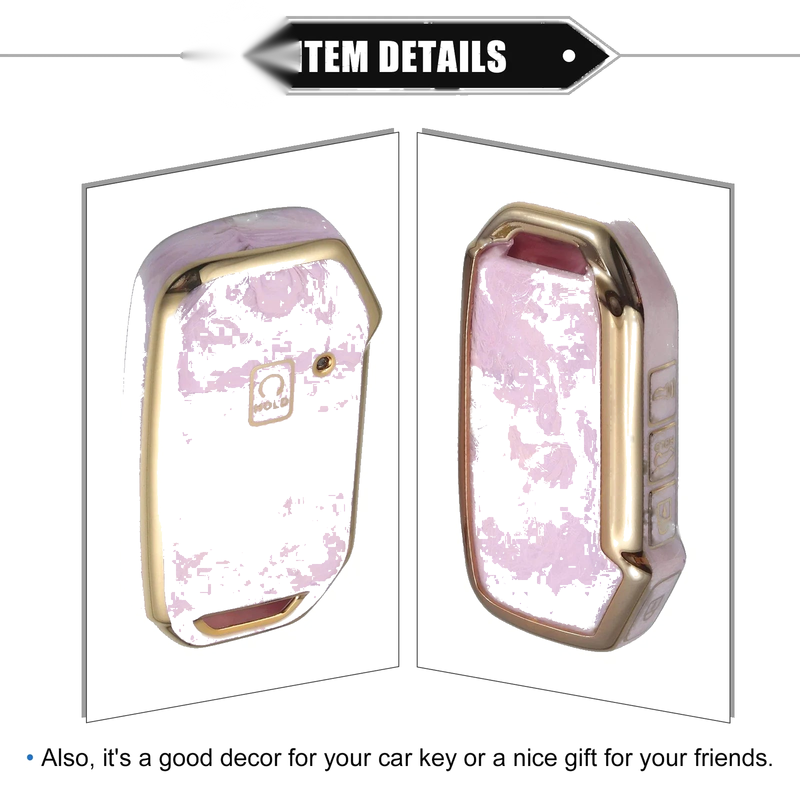 Kia Soul Key Fob Cover Protection 2020-2022 Durable TPU Pink