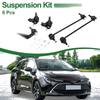 Toyota RAV4 6x Front Suspension Kit Tie Rod Ends Sway Bar Link Ball Joint
