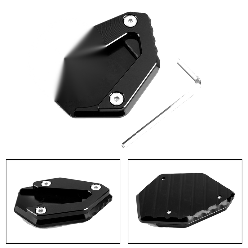 YAMAHA MT-07 FZ-07 TRACER 700 14-19 Generic CNC Side Stand Kickstand Enlarger Plate