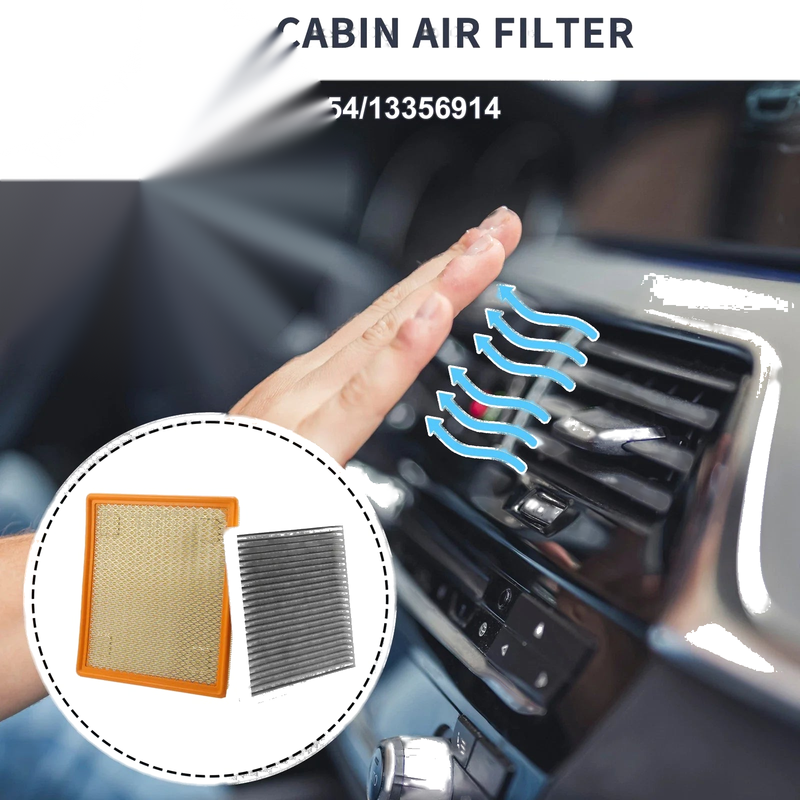 Chevrolet Impala Engine Cabin Air Filter Combo 2.5L (2014-2019)