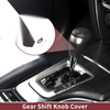 Toyota Corolla 1Pc Gear Shift Knob Cover Brown Faux Leather (14-18)