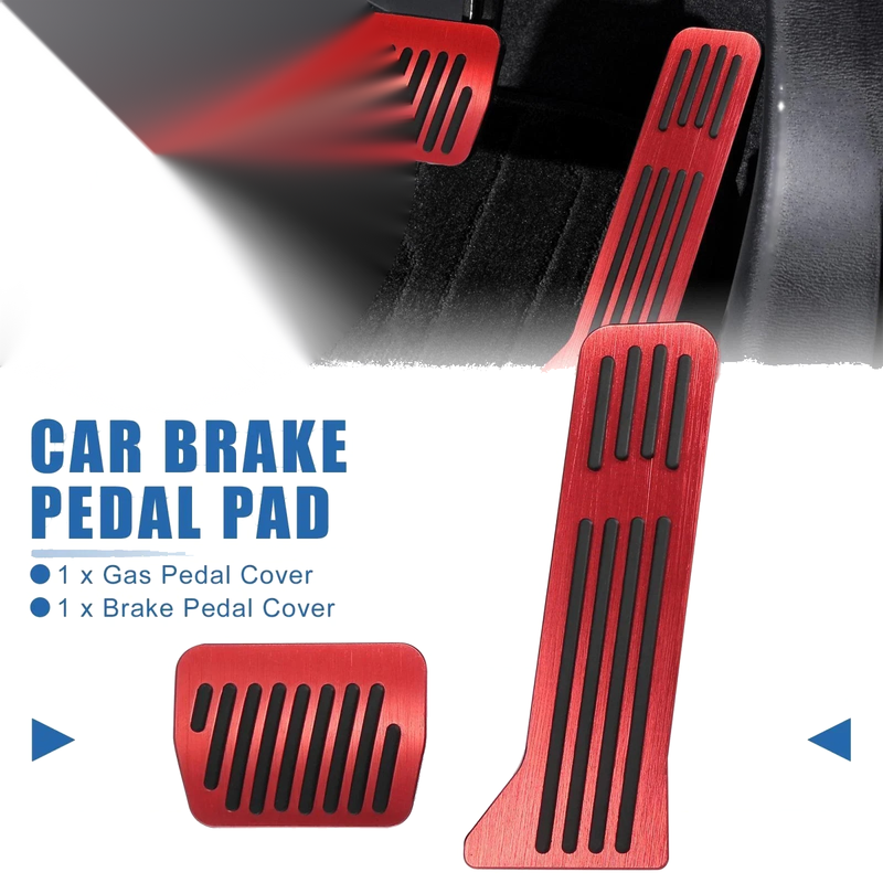 Mazda 2 3 CX-3 CX-5 CX-9 Foot Pedal Pads Gas Brake Covers (2011-2023)