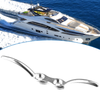 Marine Boat Ship Cleat Hook / 6 Inch / Flagpole Cleat Hook