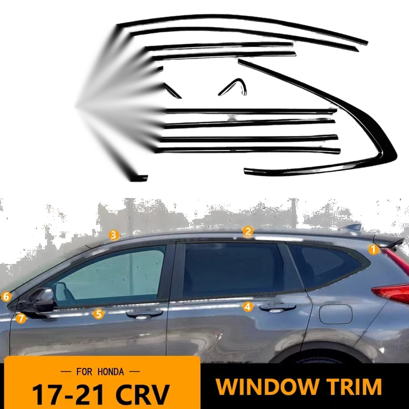 Honda CRV Window Moulding Trim (2017-2021)