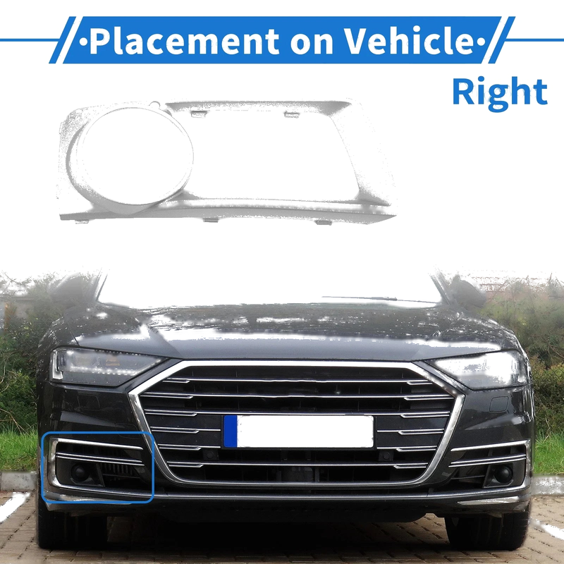 BMW X6 1 Pc Car Front Right Fog Light Grill (2012-2014)