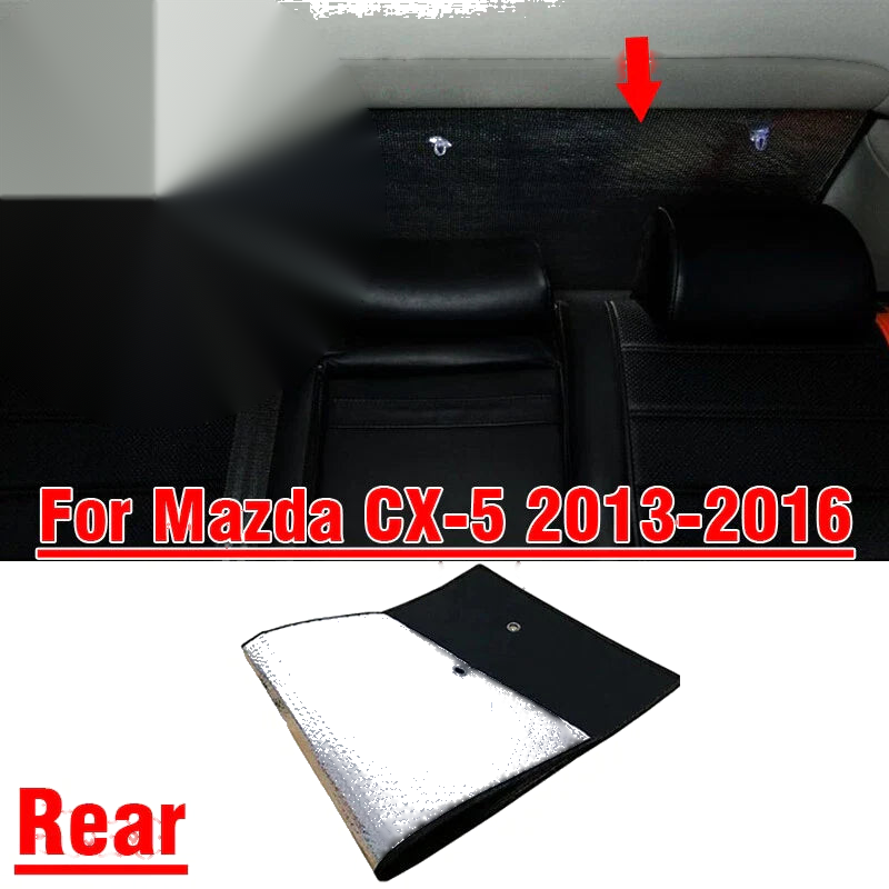 Mazda CX-5 Rear Windshield Privacy Sunshade Cover (2013–2016)