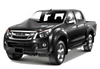 Isuzu Dmax 10 x Clips Lock Radio Console (2012-2016)
