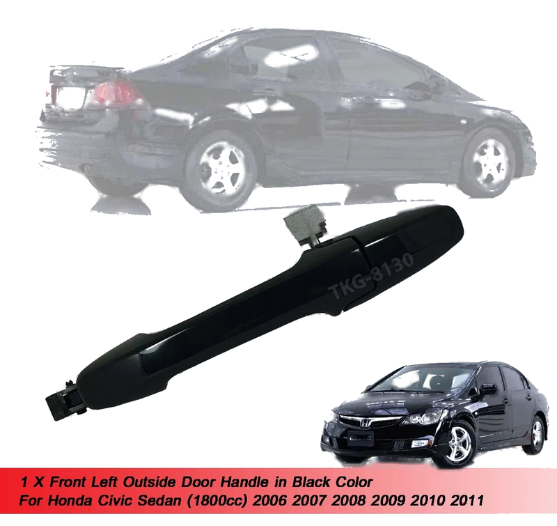 Honda Civic Sedan 2006-2011 Outside Door Handle (2 x)