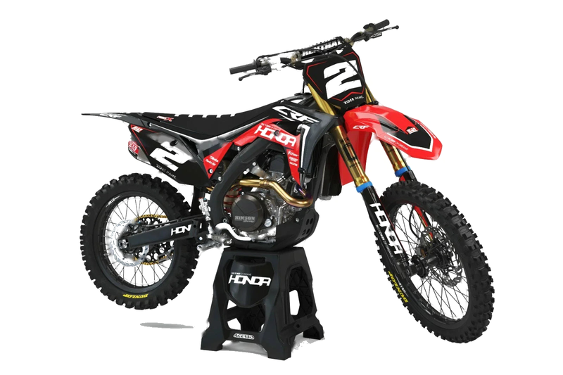 Honda CR 80 (1996-2002) - SPARK Style Decals Full Custom Graphic Kit