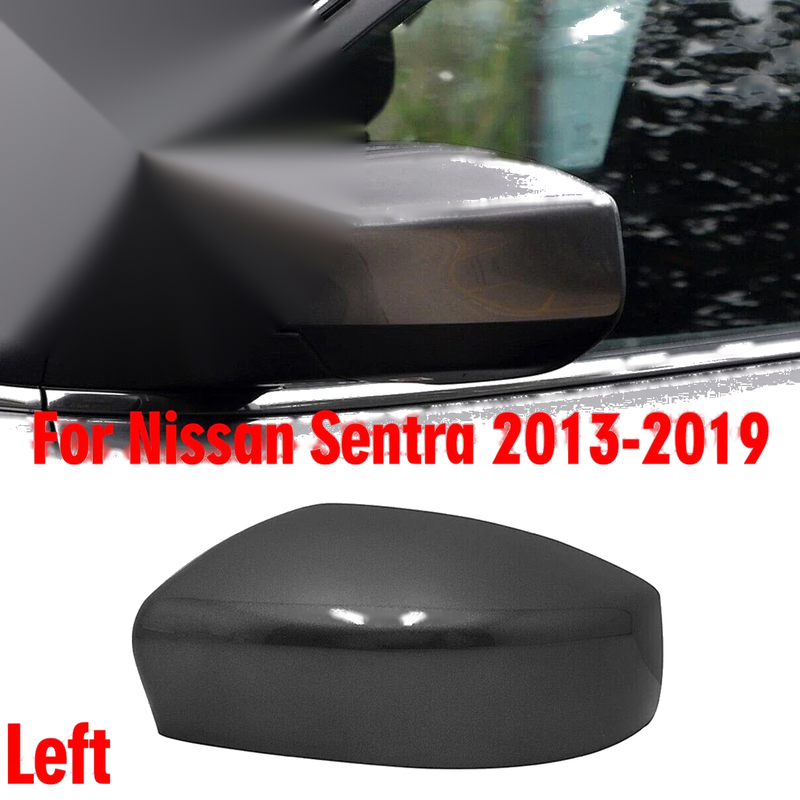 Nissan Sentra Gray Left Driver Mirror Cap Cover (2013–2019)