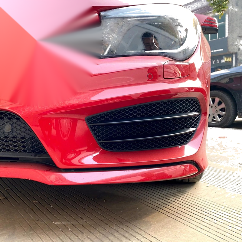 Benz C117 CLA200 CLA220 CLA45 2 x Front Bumper Air Vent Trim Grilles (2013-2016)