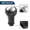 Citroen C3 (2003-2022) Black Chrome 5 Speed Manual Gear Shifter Knob