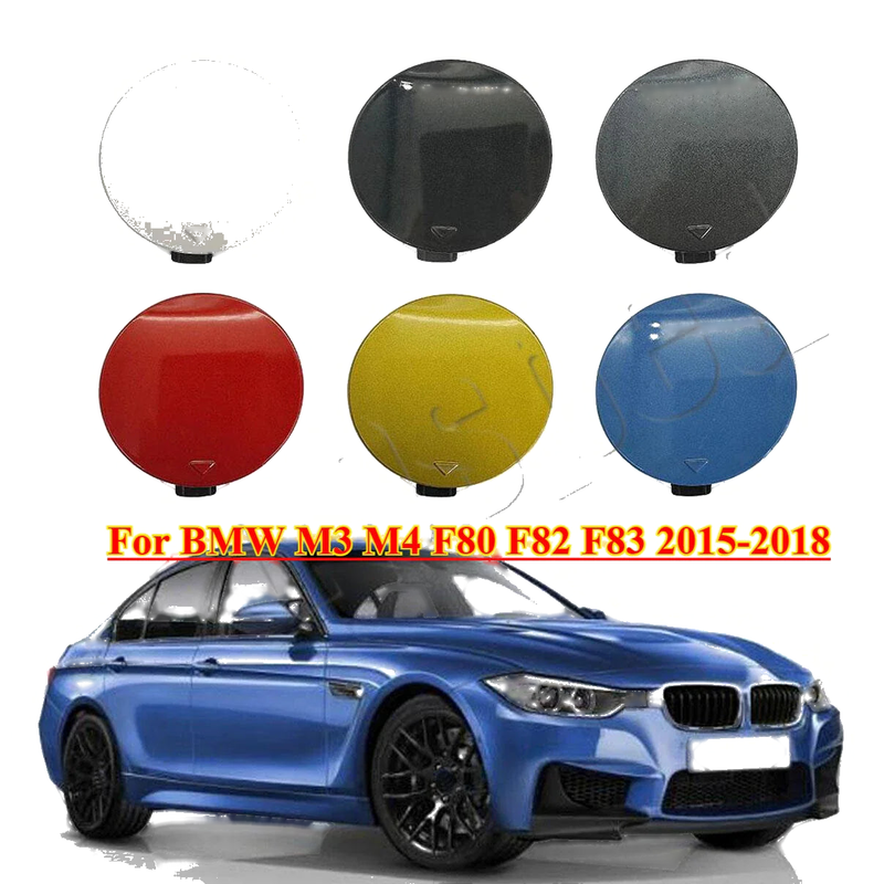BMW M3 M4 Front Bumper Tow Hook Hole Eye Cover Cap (2015–2018)