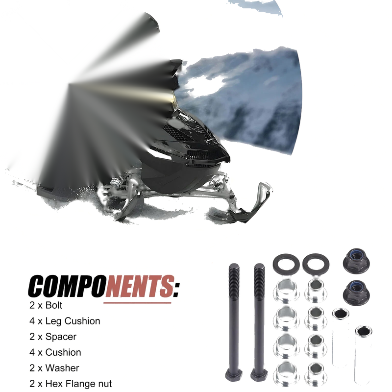 Ski-Doo Renegade Front End Ski Leg Repair Kit (2006–2014)