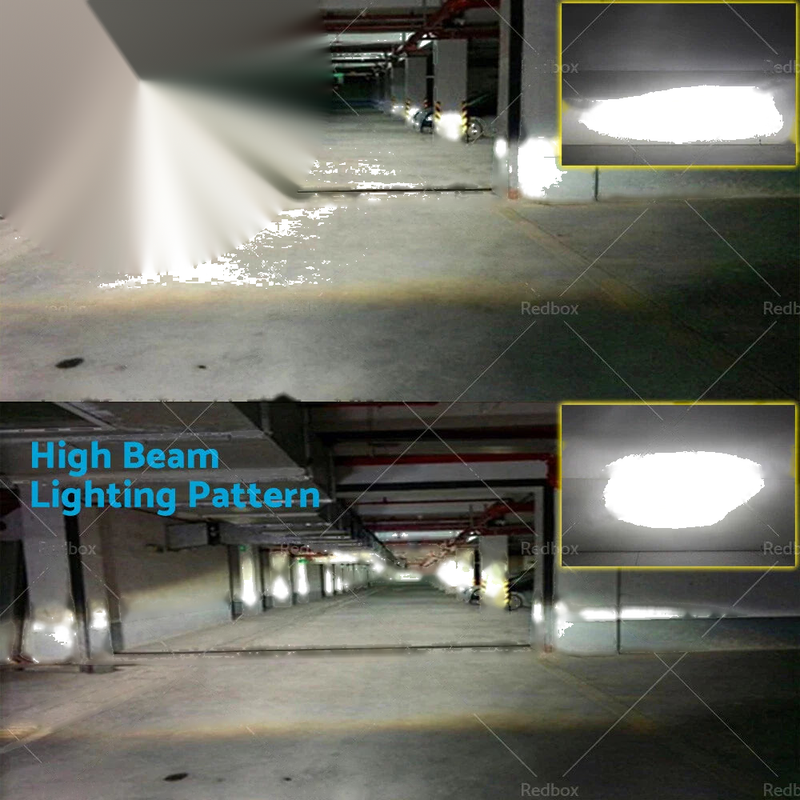 Car HB2 9003 H4 LED Headlight Globes Hi/Low Beam