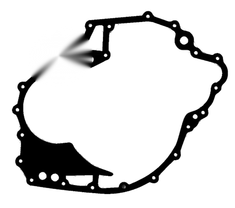 Sea-Doo RXP RXT GTI Rear PTO cover gasket