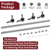 Polaris Scrambler Sportsman 2 x Steering Post Tie Rod Assembly (2008–2014)