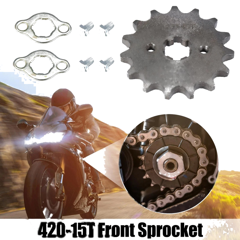 Honda 15T 17mm Motorcycle Front Sprocket